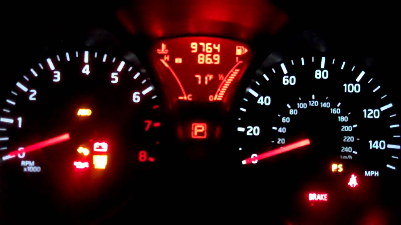 Juke NISMO dash cluster brightness control