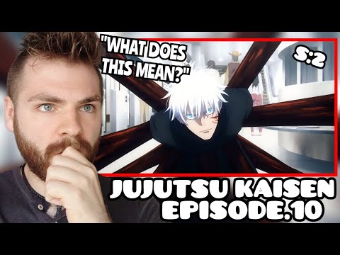 GOJO?? WHAT HAPPENS NOW??!!! | JUJUTSU KAISEN EPISODE 10 | SEASON 2 | New Anime Fan! | REACTION