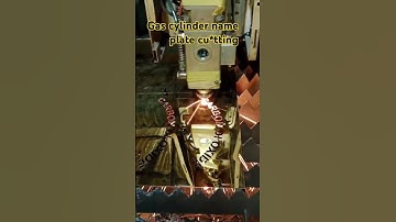 Gas cylinder name plate cu*tting CNC work#cnc #cnc #shortvideo