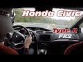 Honda Civic Type R 2015 - Nurburgring test on board : Nordschleife + F1 track [HD]