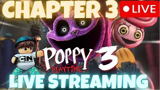 LIVE | Poppy Playtime Chapter 3 Gameplay | CatNap Horror Adventure!