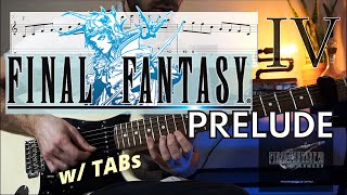 Final Fantasy Prelude ARPEGGIOS for Guitar - Breakdown w/ TABs