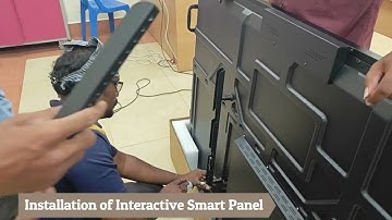 Installation of Interactive Flat Panel