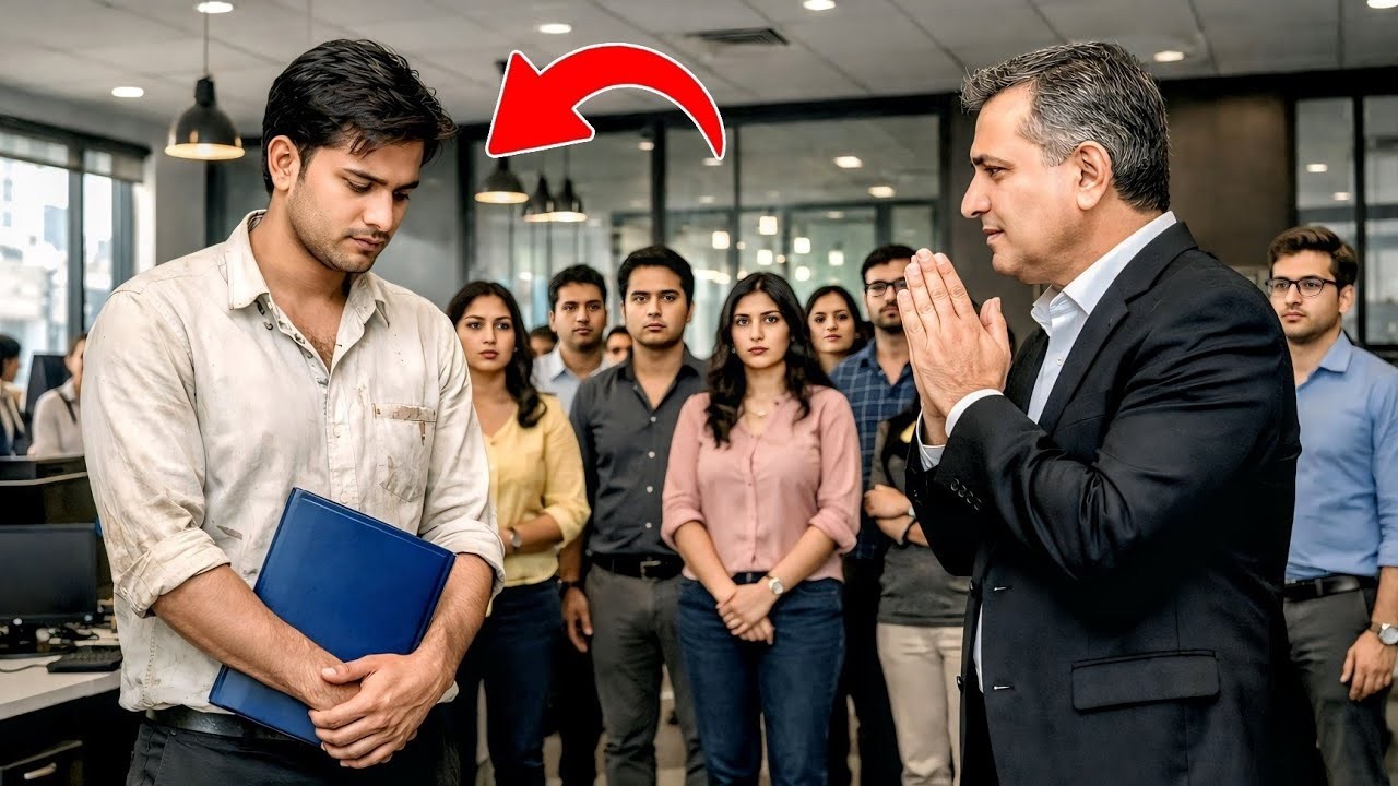 পুরনো পোশাকে ইন্টারভিউ দিতে আসায় সবাই করল উপহাস, কিন্তু মালিক কেন তাকে জড়িয়ে ধরে কাঁদলেন?