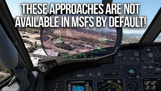 Flying 4 Fun Real Life Approaches That Are Not Available In MSFS | Custom Navdata