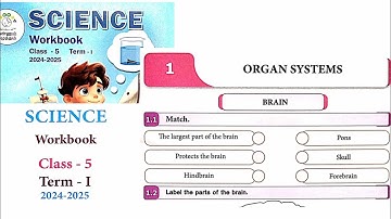 EE 5th standard science work book answers unit 1 organ system English medium