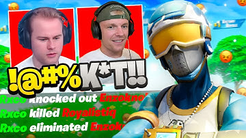 ENZOKNOL EN ROYALISTIQ Streamsnipen in FORTNITE