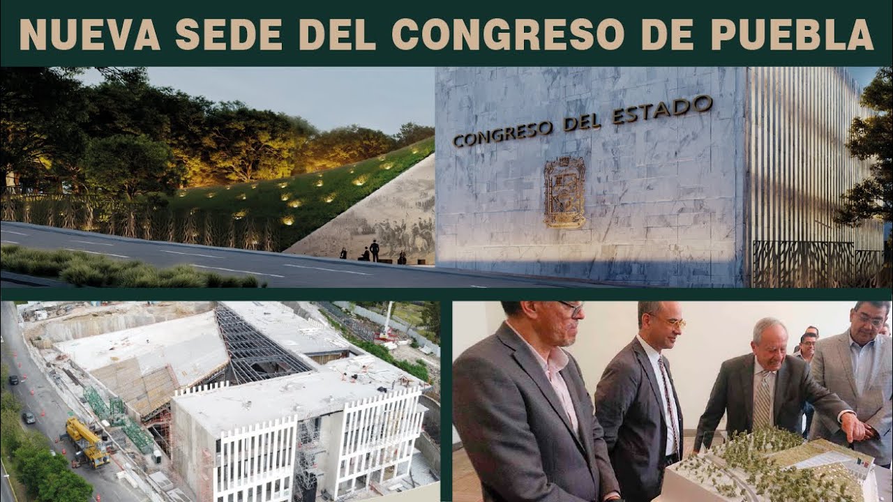Avanza la construcción de la nueva sede del Congreso de Puebla en la ...
