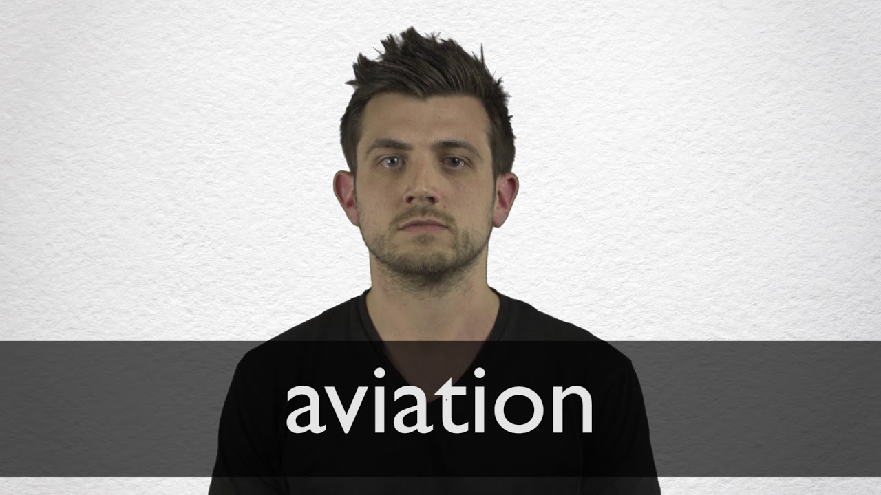 How To Pronounce Aviation In British English