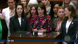 Rep. Troxclair speaks in support of HB 299 on final passage