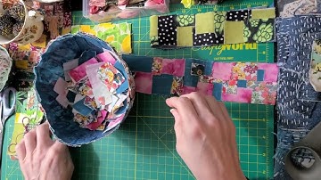 Scrappy Fabric Snippet Roll Challenge Ep II