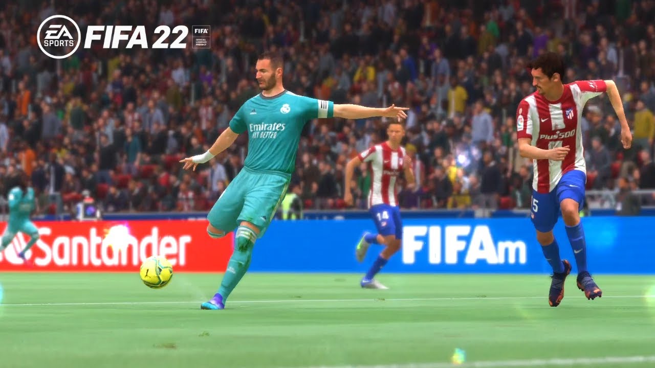 FIFA 22 - Madrid Derby | ATLETICO MADRID vs REAL MADRID | La Liga 2021/22 | PC GAMEPLAY