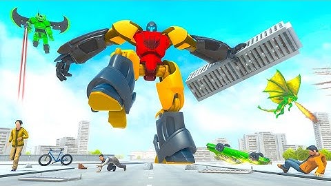 Ô tô siêu RoBot Biến Hình  _ Toon Robot Transformation Game _ android gameplay