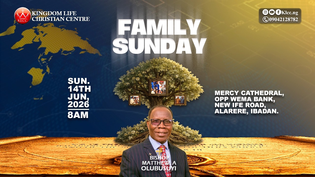 MARRIAGE QUESTION AND ANSWER - FAMILY SUNDAY - KINGDOM MANDATE - SUNDAY SERVICE - 14TH JUNE 2026 || MERCY CATHEDRAL, OPP WEMA BANK NEW IFE ROAD ALARERE LAYOUT, IBADAN, OYO STATE, NIGERIA