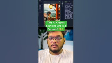 This AI Creates Stunning Art in 2 Seconds! ⚡️ #shorts #aitools