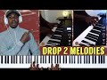 Gospel piano breakdown  learn drop 2 melody exercises from mark angelo