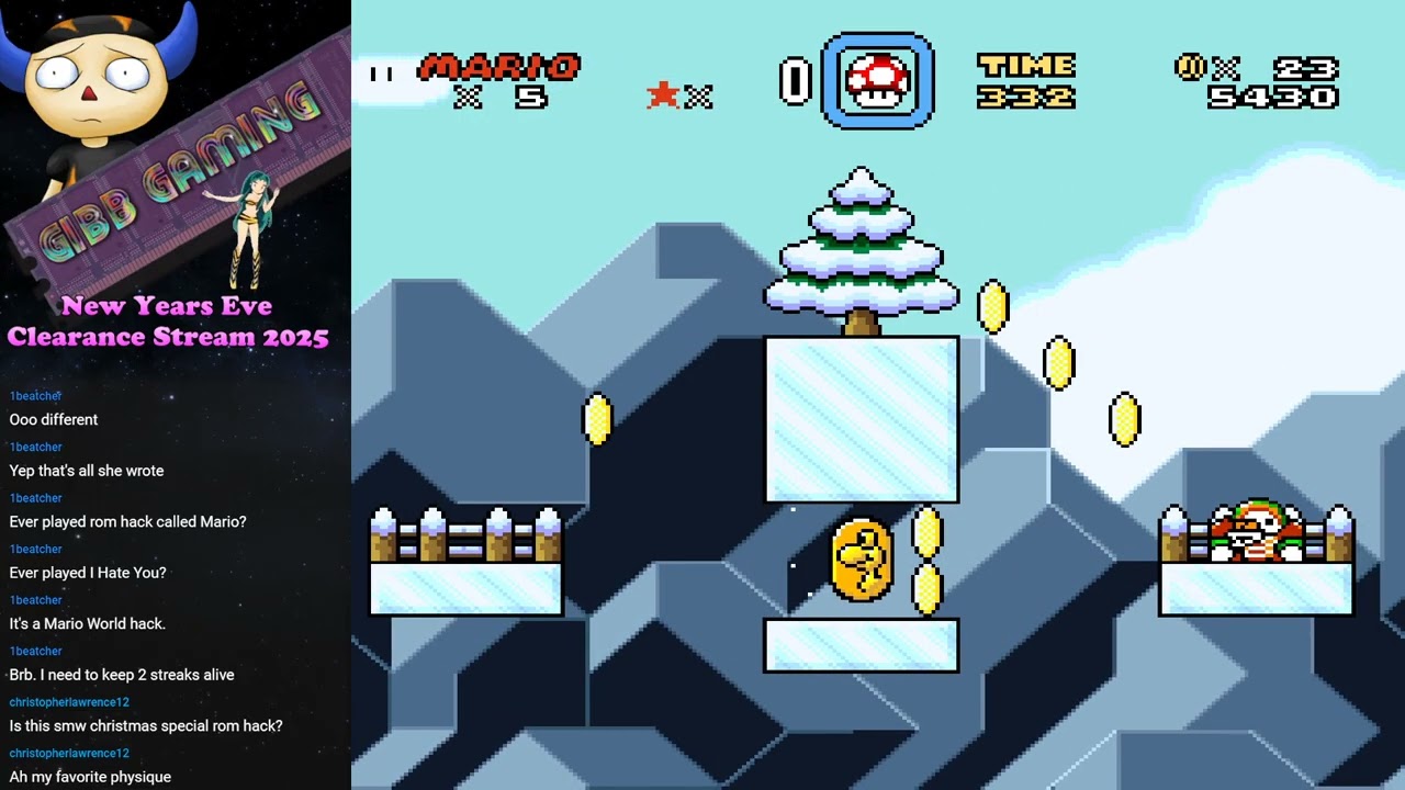 New Year's Eve 2025 Clearance Sale - Super Mario World The Winter Island Demo