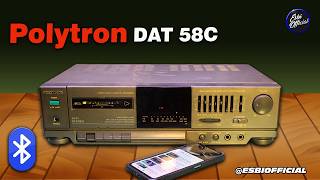 Luckily, it was saved! Polytron DAT 58C Tape Deck AM FM Radio