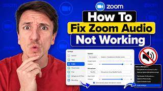 How To Fix Zoom Audio Not Working (2026)
