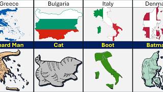 Countries Map That Looks Picture