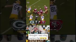 His podcast name is packast #nfl #athlete #footballplayer