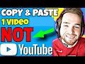 Copy And Paste Videos & Make Money Online (NOT YouTube) Make Money On YouTube Without Making Videos