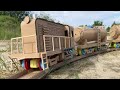 Amazing Cardboard Trains. Railway