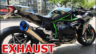 2017 Kawasaki H2R Akrapovic sound