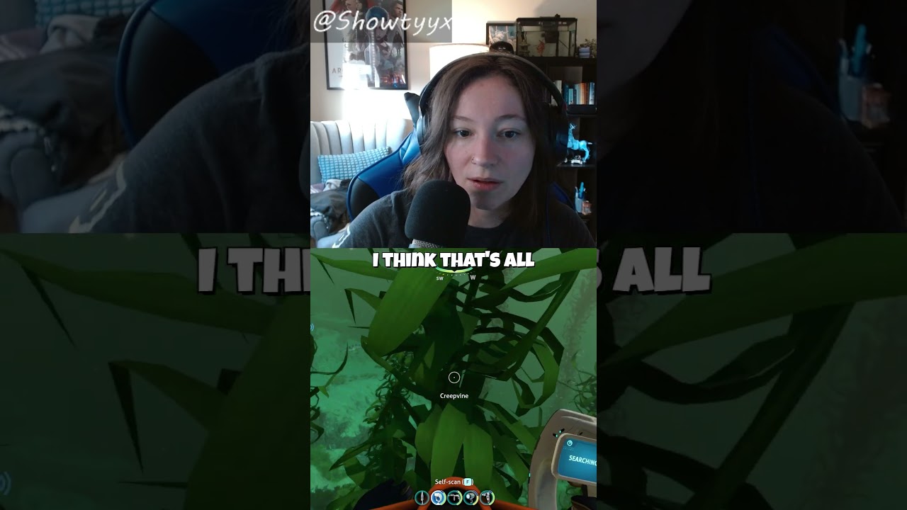 Viewers use scare alerts Pt 2 #gamergirl #twitchstreamer #twitch #subnautica #thalassophobia #gaming