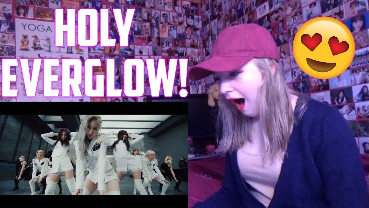REACTING TO EVERGLOW (에버글로우) - ADIOS