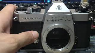 Asahi Pentax Spotmatic F Shutter and Timer Sound Asahi Pentax Spotmatic F Shutter and Timer Sound