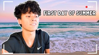 Day in my life as a 16 year old content creator 🎬☀️