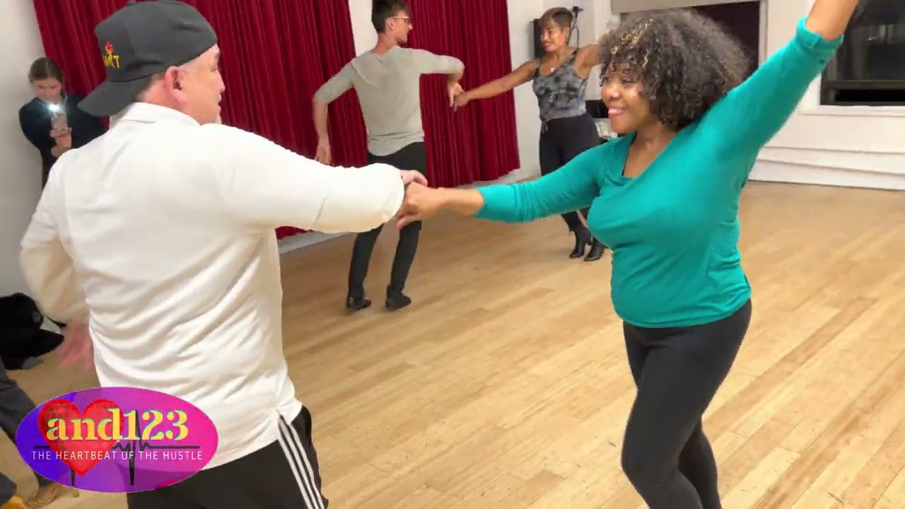 Nelson Flores Latin Hustle Class Demo, Ripley Grier Studios, NYC - November 22, 2022