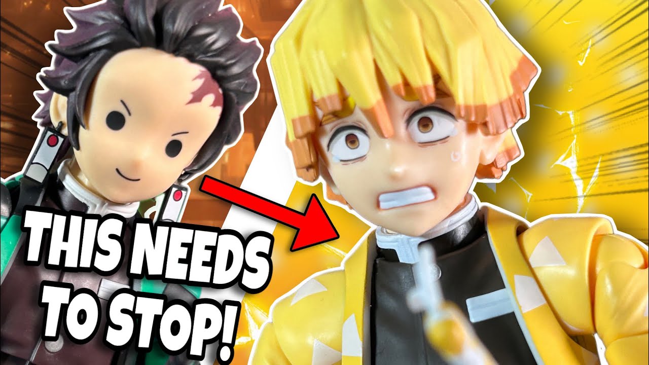HE SHOULDN’T BE SO EXPENSIVE!!!! (Sh Figuarts Demon Slayer Zenitsu Action Figure Review)