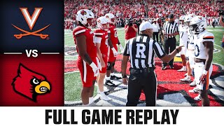 Virginia vs Louisville Full Game Replay | 2025 ACC Football