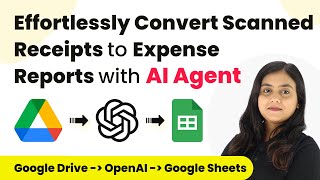 How to Effortlessly Convert Scanned Receipts to Expense Reports with AI Agent