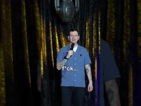 Comedian sees the light