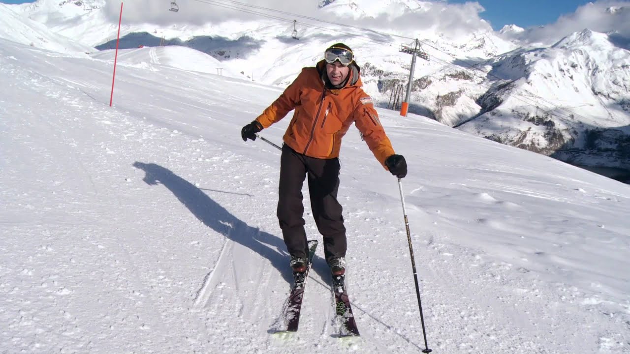 Advanced Ski Lesson Pole Plant Youtube for How To Ski Properly