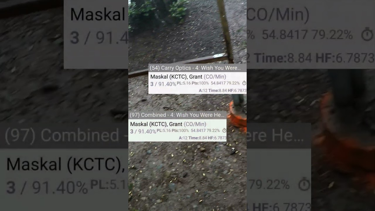 USPSA Renton Classifier 20-01 "Wish You Were Here" (Team Shooter Grant)