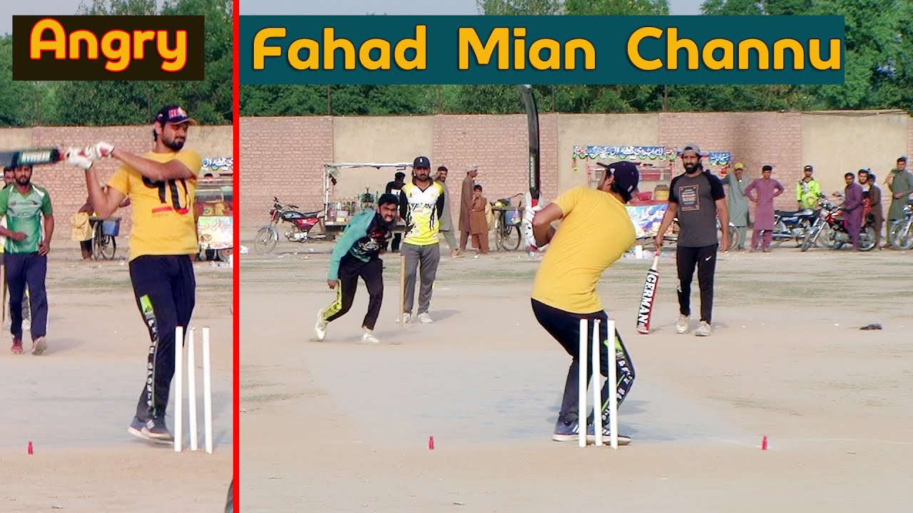49 runs 18 Balls By Fahad Mian Channu Top Sixes of Tape Ball cricket ...