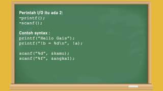 Modul 1 ~ Struktur Dasar Pemrograman