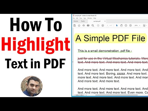 Video: Kaip paryškinti tekstą PDF dokumente: 12 žingsnių (su paveikslėliais)