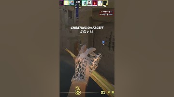 Cheating on FACEIT LVL 7… Too Easy 💀#cs2 #legit #cheating #foreverlose #shorts #viralshorts