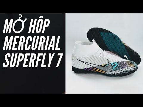Video Mở hộp Giày đá bóng Mercurial Superfly 7 Elite Dream... - youtube