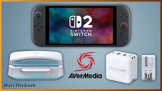 AverMedia Xtra GO Dock & Elite GO for Nintendo Switch 2
