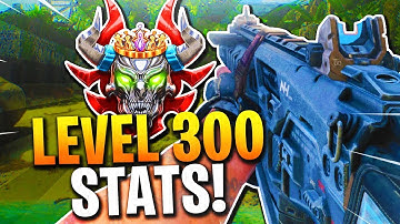 MY LEVEL 300 STATS (BEST CLASS SETUPS IN COD BO4)