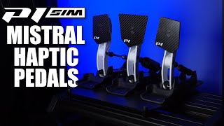 Checking out the P1Sim Mistral 3 Pedal Set (with Haptics)!