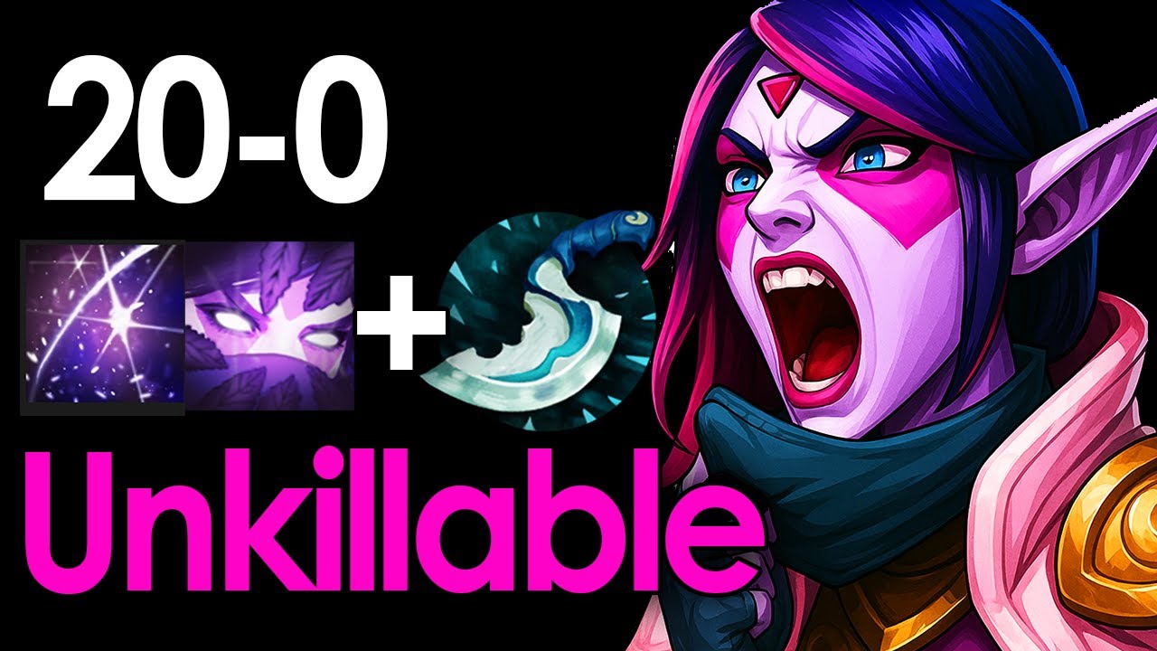 20-0 UNKILLABLE Templar Assassin Safe Lane | Dota 2 Patch 7.39c Full Gameplay