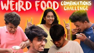 WEIRD FOOD CHALLENGE WITH THE BROS 😎 || #Sneholic