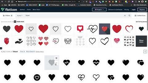 Using www.flaticon.com